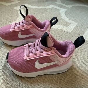 Nike Kids Sneakers in Pink with White Accents
